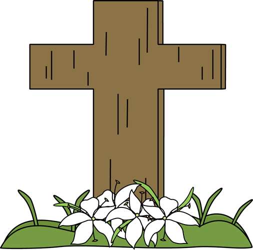 Transparent Easter Christian Cross Cross Plant for Easter