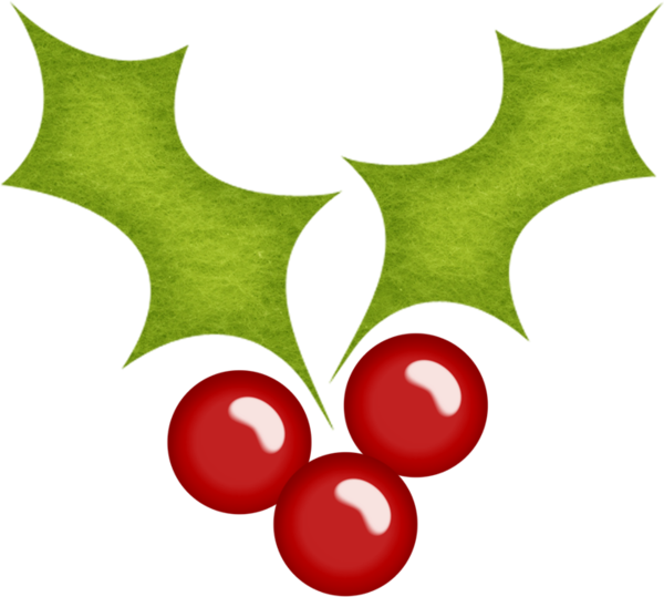 Transparent Christmas Graphics Clip Art Christmas Christmas Day Fruit Leaf for Christmas