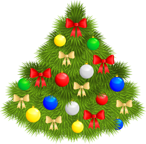 Transparent Christmas Tree Christmas Color Fir Pine Family for Christmas
