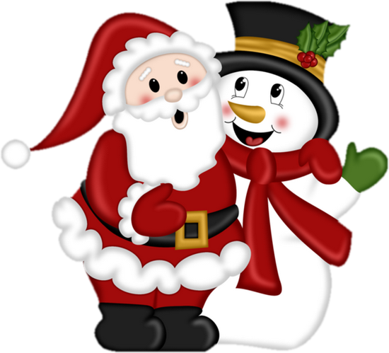 Transparent Santa Claus Christmas Snowman for Christmas