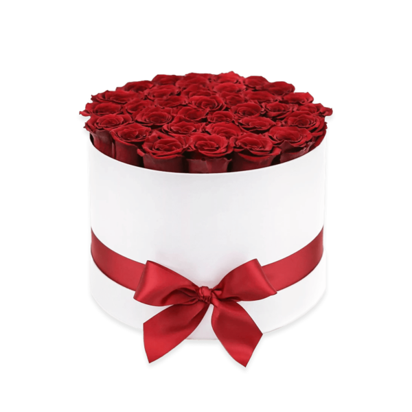 Transparent Rose Million Roses Flower Red Velvet Cake for Valentines Day