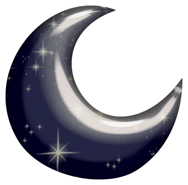 Transparent Crescent Ramadan Moon Sky for Ramadan