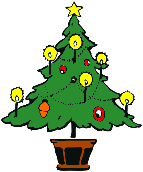 Transparent Christmas Christmas Tree Christmas Lights Tree for Christmas