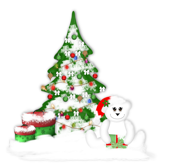 Transparent Christmas Tree Christmas Christmas Ornament Fir Snowman for Christmas