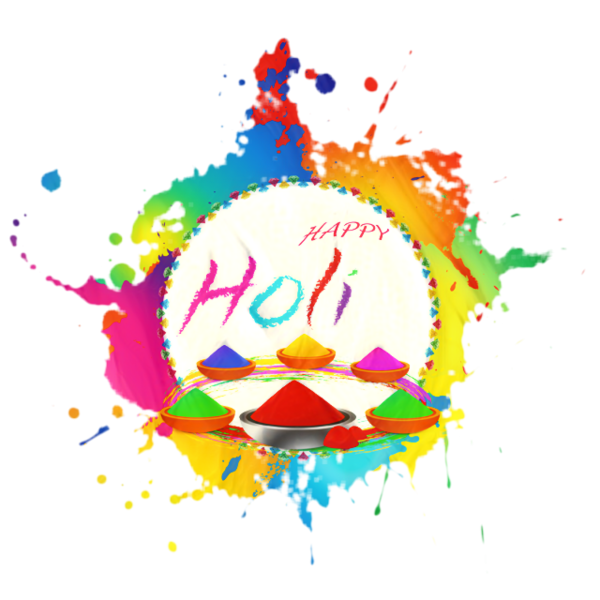 Transparent Holi Festival India  for Holi