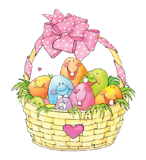 Transparent Easter Animation Easter Bunny Food Fruit for Easter
