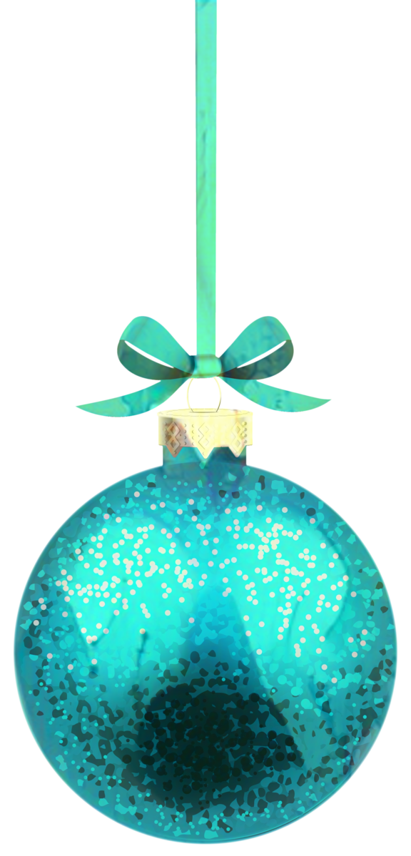 Transparent Christmas Day Christmas Ornament Christmas Decoration Holiday Ornament Turquoise for Christmas