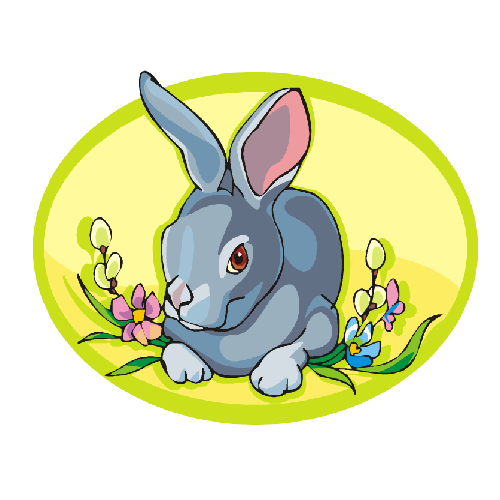 Transparent Easter Bunny Easter Egg Easter Rabbit Hare for Easter