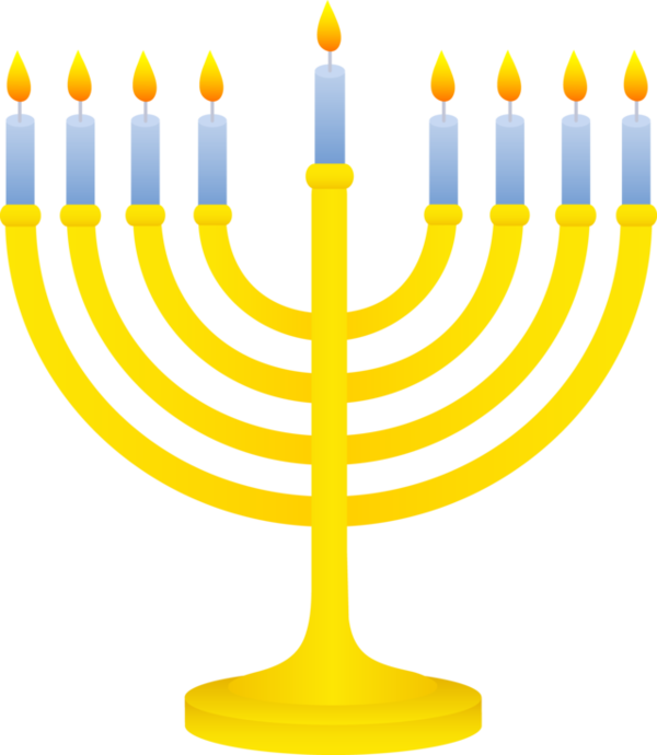 Transparent Jewish Symbolism Judaism Menorah Hanukkah for Hanukkah