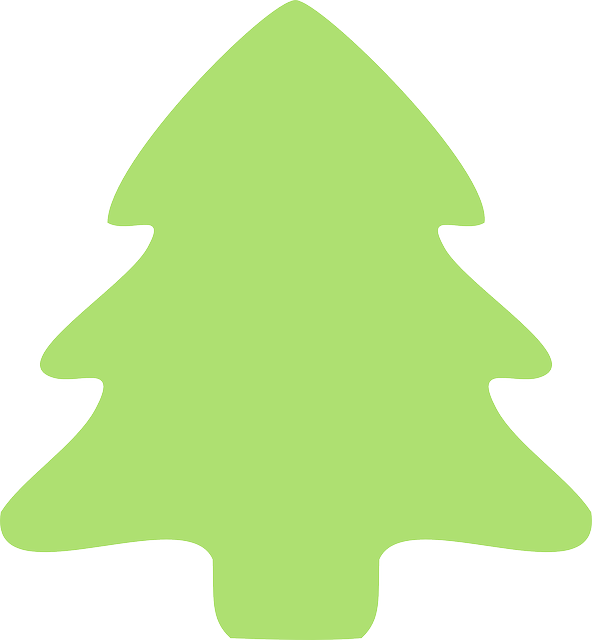 Transparent Christmas Christmas Tree Tree Green Leaf for Christmas