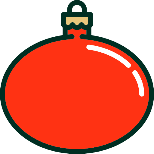 Transparent Santa Claus Christmas Day Christmas Decoration Circle Holiday Ornament for Christmas