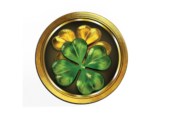 Transparent Fourleaf Clover Metal Clover Shamrock Leaf for St Patricks Day