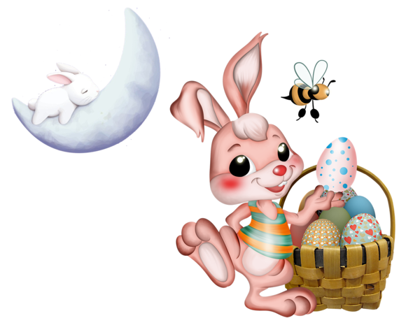 Transparent Easter Bunny Easter Easter Egg for Easter