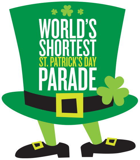 Transparent Parade Leprechaun Irish People Green Text for St Patricks Day