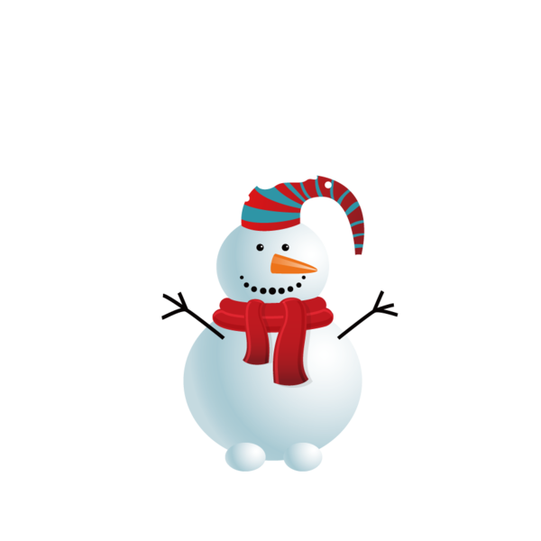 Transparent Snowman Christmas Snow Christmas Ornament for Christmas