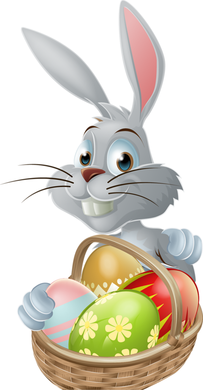 Transparent Easter Bunny Easter Easter Basket Rabbit for Easter