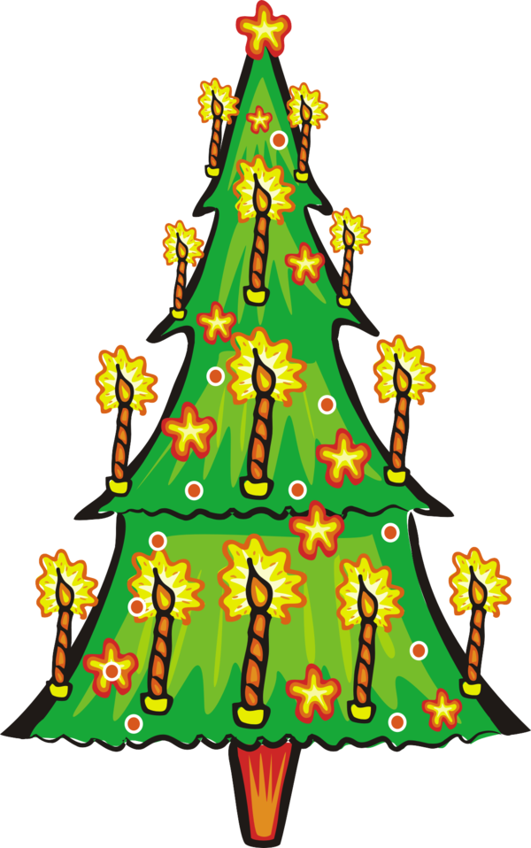 Transparent Christmas Tree Christmas New Year Tree Fir Pine Family for Christmas