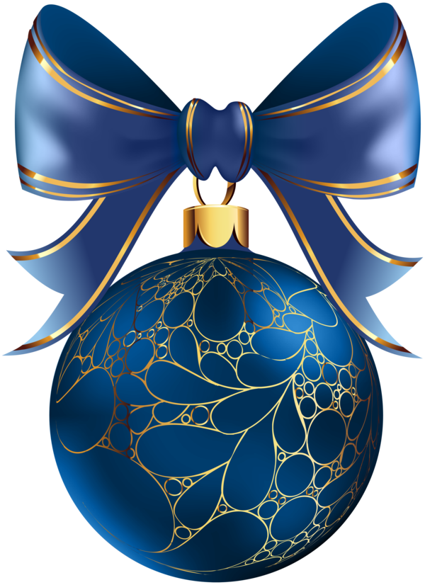 Transparent Christmas Ornament Christmas Christmas Decoration Cobalt Blue for Christmas