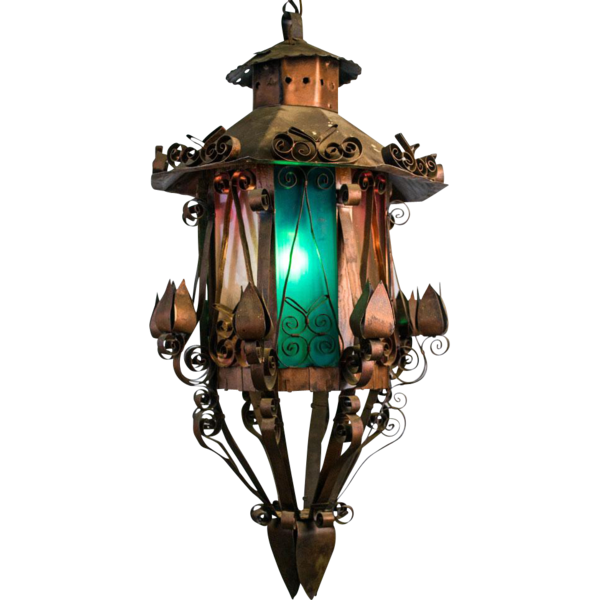 Transparent Fanous Lantern Candle Lighting Light Fixture for Ramadan