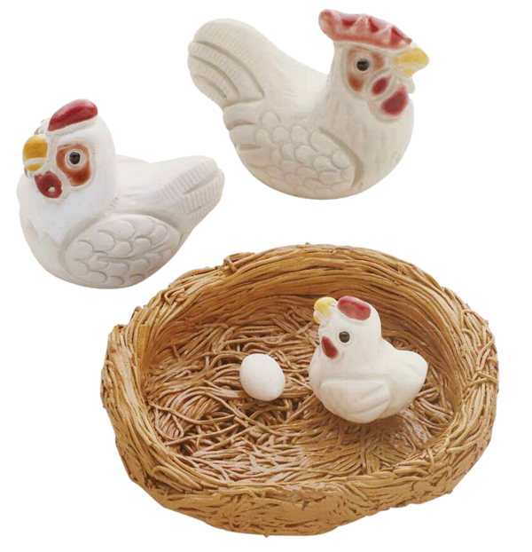 Transparent Chicken Easter Egg Egg Rooster for Easter