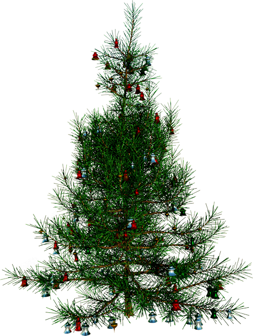 Transparent Santa Claus Christmas Christmas Giftbringer Christmas Tree Tree for Christmas