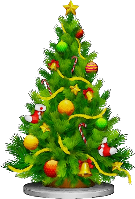 Transparent Christmas Tree Christmas Decoration Colorado Spruce for Christmas