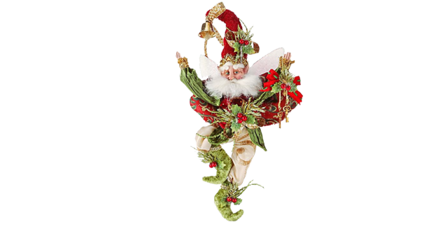 Transparent Snegurochka Ded Moroz Santa Claus Christmas Ornament Flora for Christmas