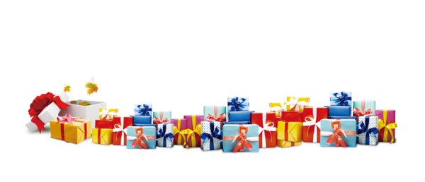 Transparent Gift Christmas Christmas Gift Text Line for Christmas