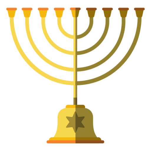 Transparent Menorah Hanukkah Dreidel Candle Holder for Hanukkah