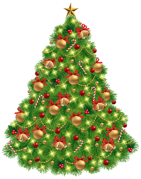 Transparent Santa Claus Christmas Tree Christmas Day Christmas Decoration for Christmas
