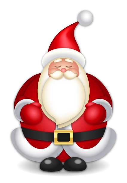 Transparent Santa Claus Fictional Character Cartoon for Christmas