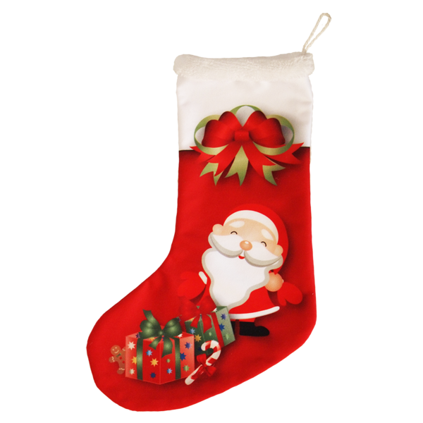 Transparent Santa Claus Christmas Stockings Ded Moroz Christmas Decoration Christmas Stocking for Christmas