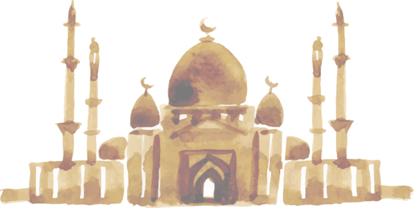 Transparent Ramadan Islam Mawlid Arch for Ramadan
