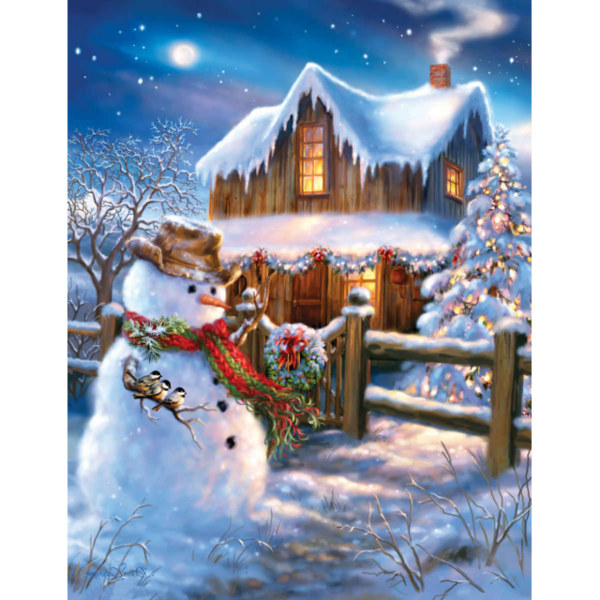 Transparent Jigsaw Puzzles Christmas Holiday Winter for Christmas