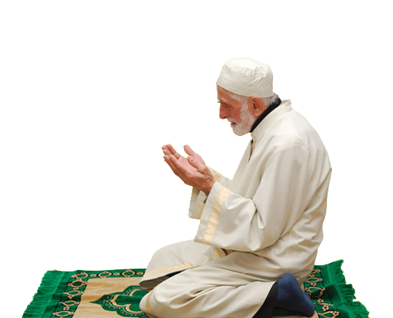 Transparent Laylat Alqadr Prayer Ibadah Medical Glove Sitting for Ramadan