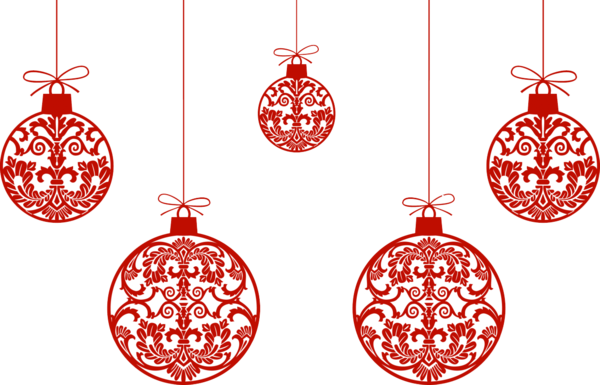 Transparent Christmas Ornament Christmas Decoration Christmas Circle for Christmas
