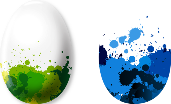 Transparent Chicken Egg Easter Planet Liquid for Easter