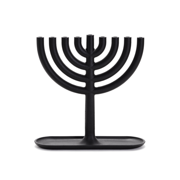 Transparent Menorah Candle Holder Hanukkah for Hanukkah
