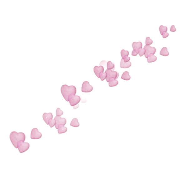 Transparent Computer Universe Pink M Pink Heart for Valentines Day