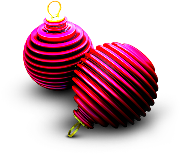 Transparent Christmas Christmas Ornament Christmas Tree Pink Magenta for Christmas