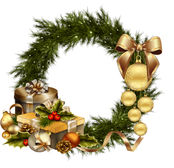 Transparent Advent Wreath Christmas Wreath Evergreen Pine Family for Christmas