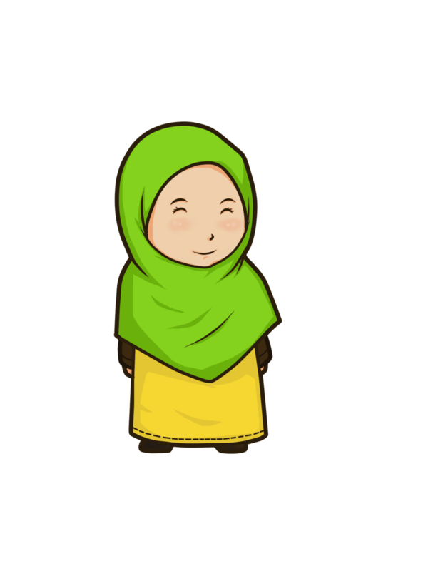 Transparent Allah Muslim Alhamdulillah Green Face for Ramadan