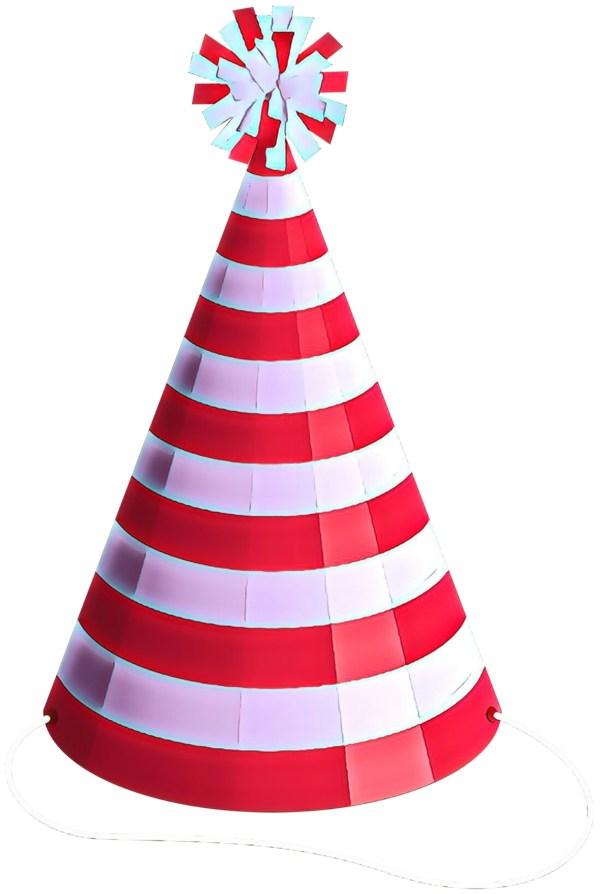 Transparent Christmas Tree Christmas Ornament Christmas Day Party Hat Cone for Christmas