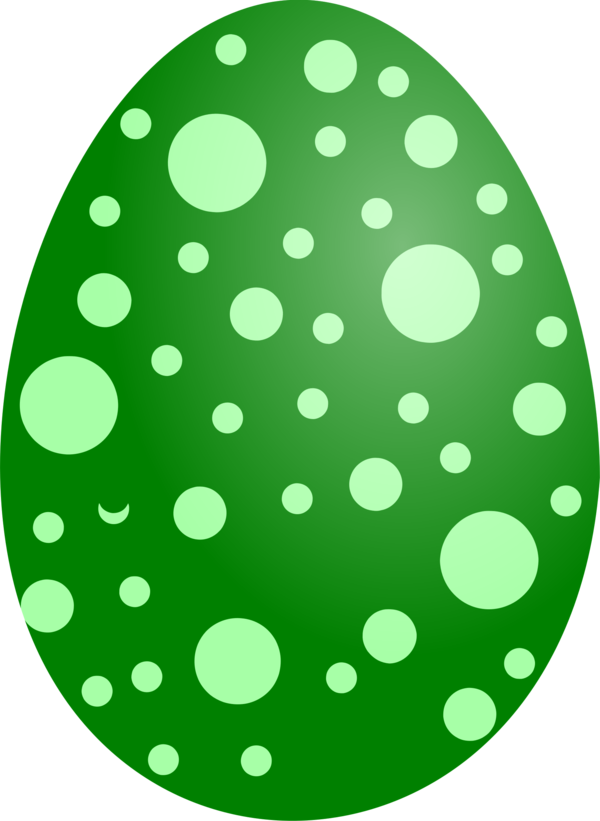 Transparent Muffin Easter Egg Easter Point Polka Dot for Easter