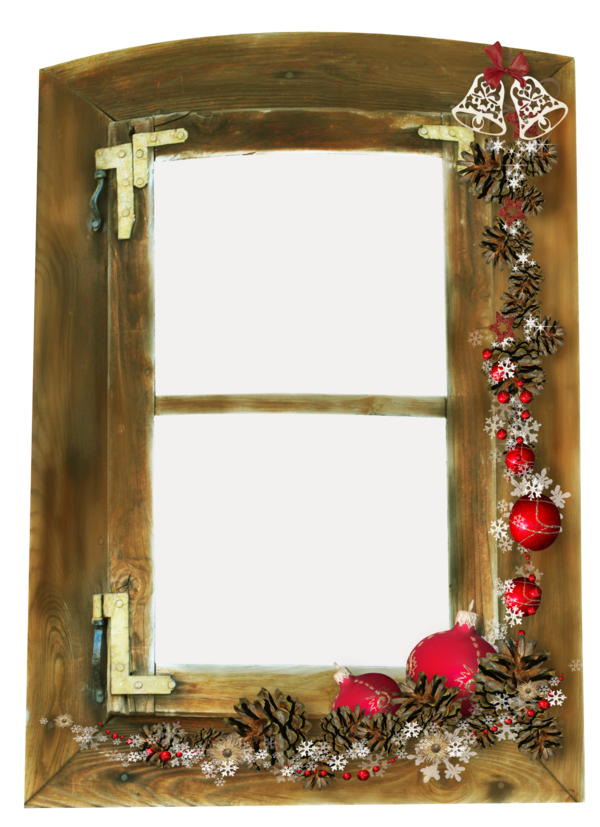 Transparent Christmas Window Christmas Window Picture Frame Mirror for Christmas