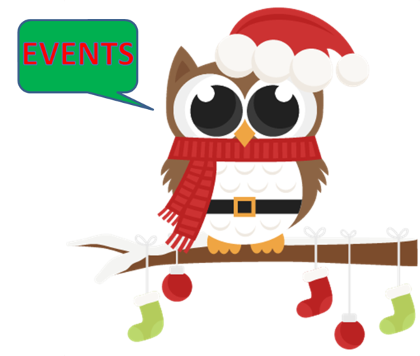 Transparent Owl Santa Claus Christmas Graphics Bird for Christmas