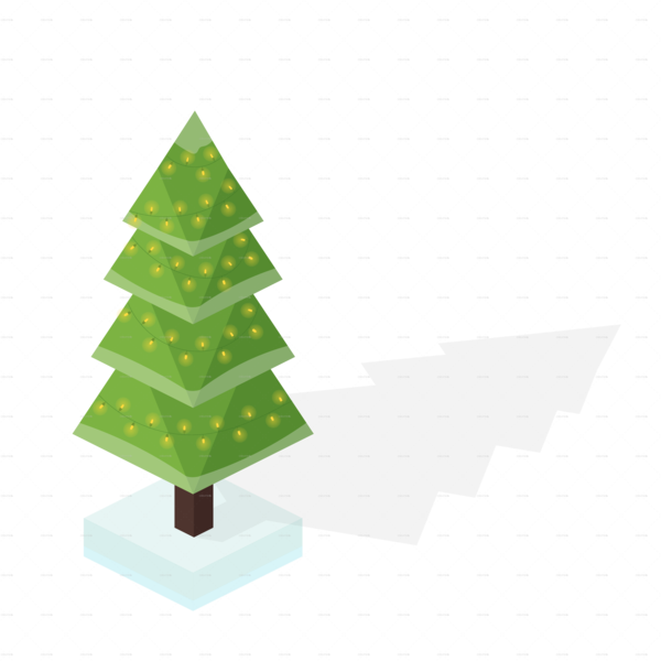 Transparent Christmas Tree Tree Christmas Ornament Fir Pine Family for Christmas