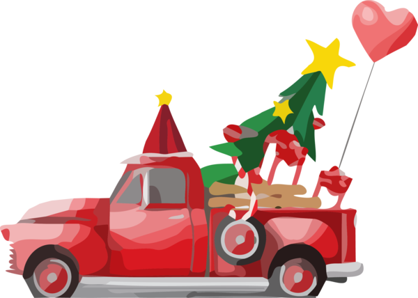 Transparent christmas Vehicle Car Christmas tree for Christmas Ornament for Christmas