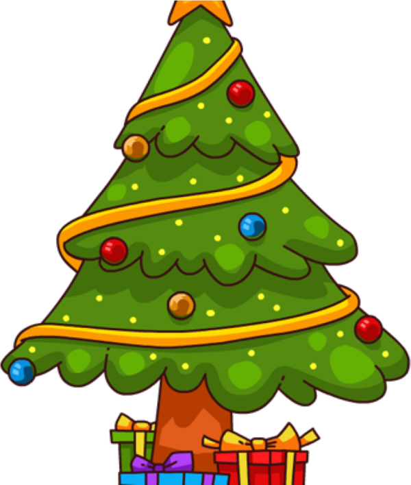 Transparent Drawing Christmas Day Christmas Tree Oregon Pine for Christmas