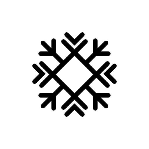 Transparent Snowflake Ice Shellross Co Text Black And White for Christmas